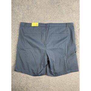 All In Motion Men's Quick Dry Navy Cargo Golf Shorts 8" Inseam Sz 40 NWT $30*